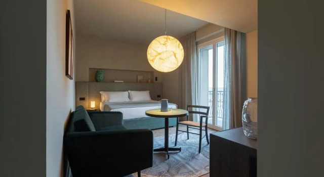 Двухместный номер Standard с балконом и с видом на море Hotel Windsor