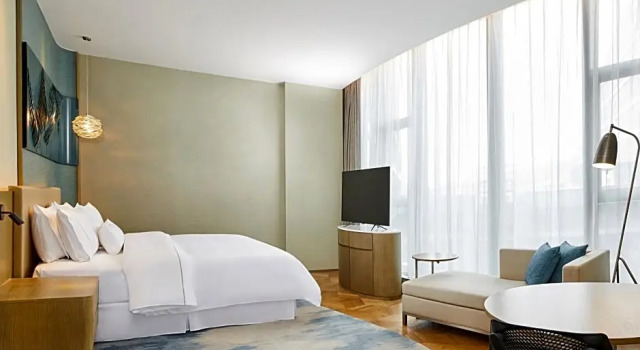 Двухместный номер Deluxe с видом на город The Westin Qingdao West Coast