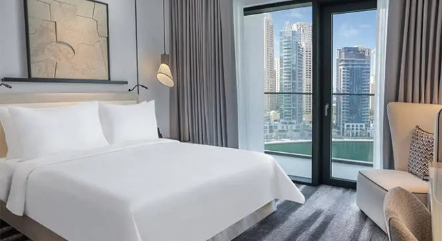 Люкс Executive с видом на гавань Vida Dubai Marina & Yacht Club