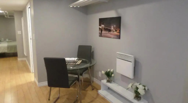 Апартаменты Fantastic and Modern Downtown 1-Bed Basement Apt., parking Wi-Fi and Netflix included