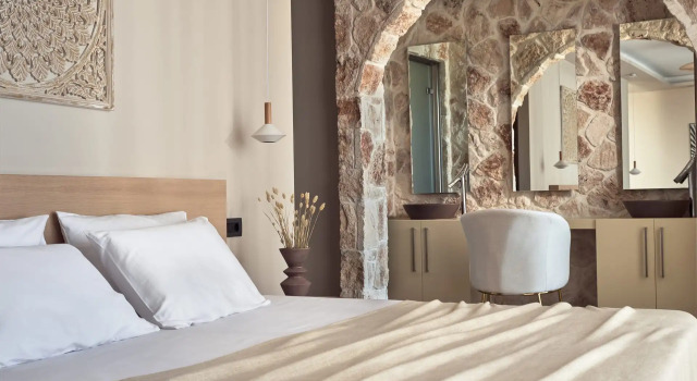 Люкс Deluxe с видом на море White Springs Retreat