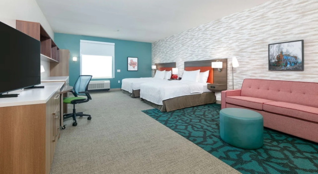 Четырёхместная студия Home2 Suites By Hilton El Campo