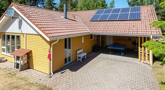 Коттедж 10 Person Holiday Home in Hojslev-by Traum