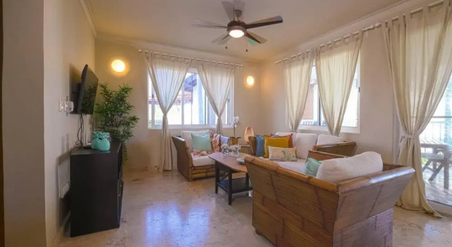 Beautiful Apartment at Beachfront Resort, Prenota Appartamento Bávaro Punta Cana