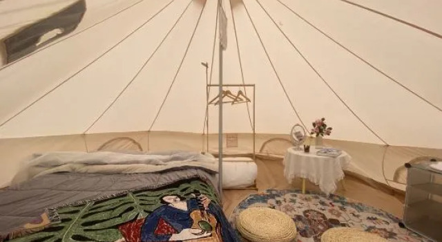 Двухместный номер Deluxe si ye yun Shang ya la campsite