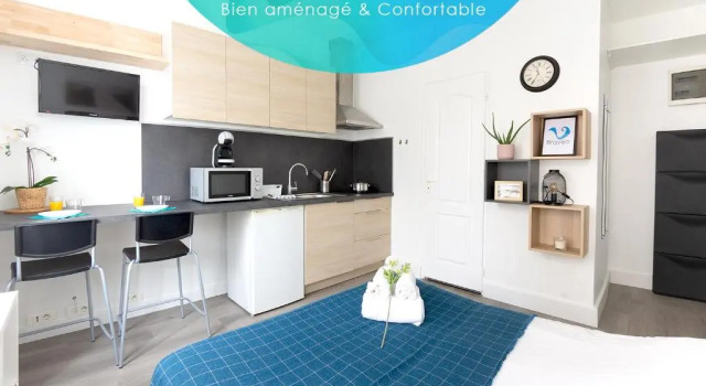 Yannig, Charmant studio rénové à Recouvrance, Rezerwuj Hotel Brest 
