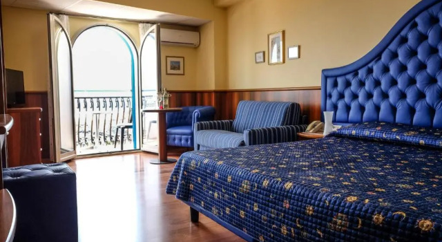 Двухместный номер с видом на море Hotel Nike