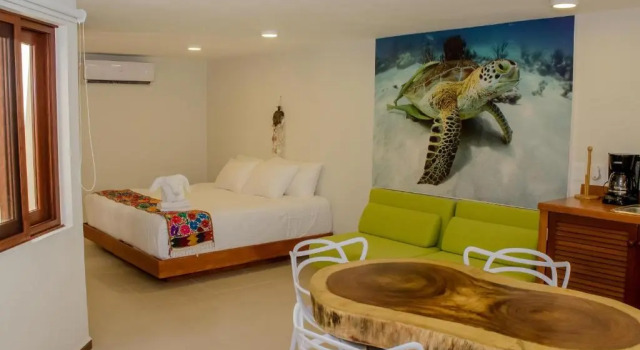 Casa Azul Maya, Rezervovat Apartmánový hotel Hotely v Isla Mujeres s parkováním, Parkování