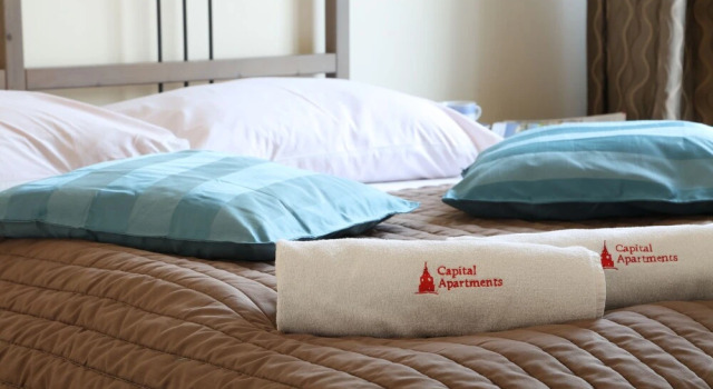 Апартаменты с 2 комнатами с балконом Capital Apartments Garbary