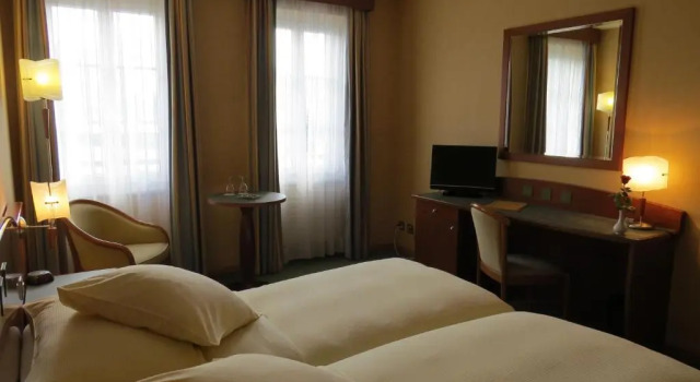 Двухместный номер Standard с видом на озеро Hôtel du Port