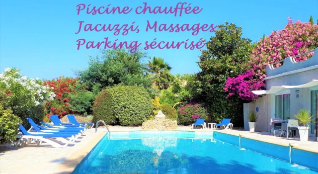 Les Jardins de Bormes, adult-only hotel with sauna & jacuzzi