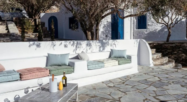 Номер Standard Zen Blue Mills - luxury villa in Kea