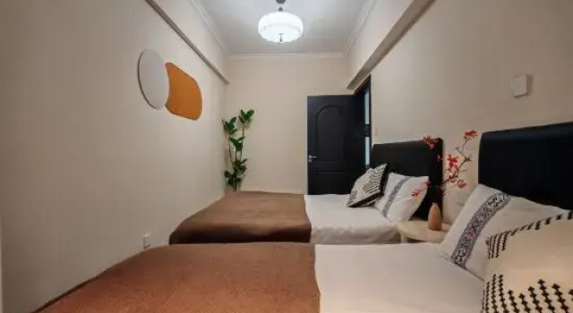 Шестиместный люкс с 2 комнатами Guangzhou Xiaoshiguang Aesthetic Homestay