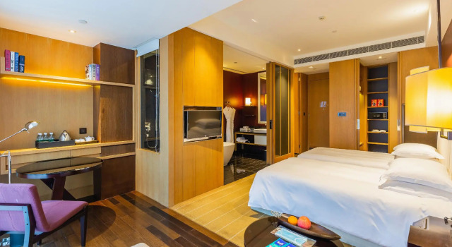 Двухместный номер Deluxe Hotel Kapok Shenzhen Bay