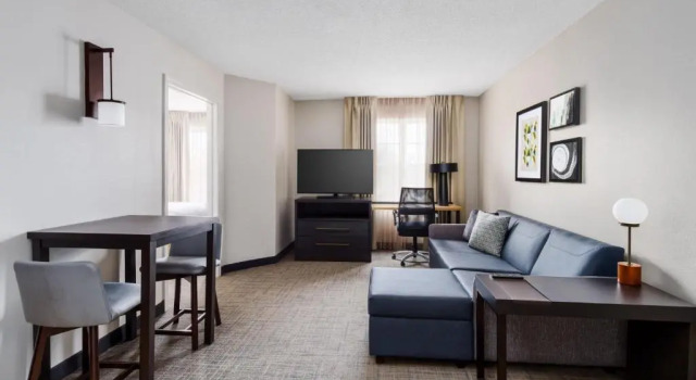 Двухместный люкс c 1 комнатой Residence Inn Hartford Rocky Hill