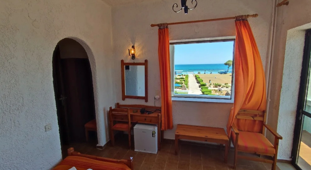 Двухместный номер Classic с балконом и с видом на море Hotel Tsagarakis Beach