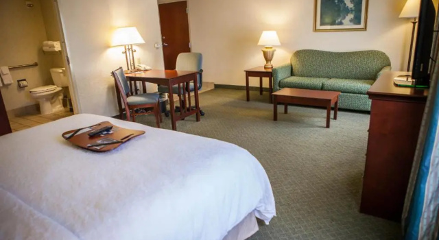 Standard Yhden hengen huone Hampton Inn & Suites, Springfield SW
