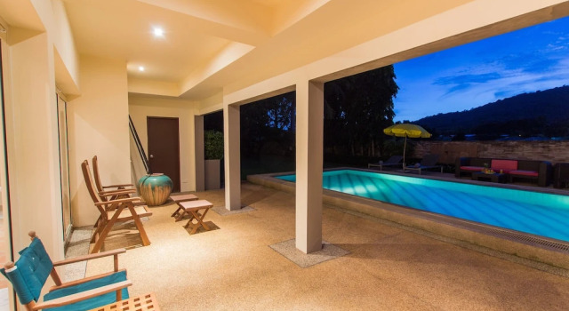 Вилла с 3 комнатами с балконом Viola Pool Villa Elegant Elegant Villa In Paradise