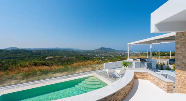 Вилла KALITHEA-HILLS VILLA with pool for 8 up to 12 IN RHODES TOWN