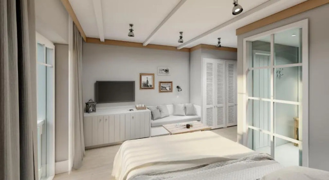 Апартаменты Classic с балконом The Cozy Hotel & Lofts Timmendorfer Strand