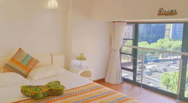 Люкс Дуплекс с 2 комнатами Wuhan Qixuan Homestay (Wuhan Tiandi Hankou Jiangtan Branch)
