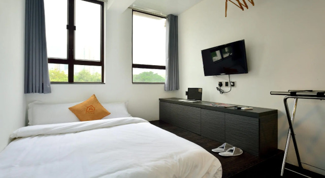 Кровать в общем номере Atlas Hostel & Backpackers