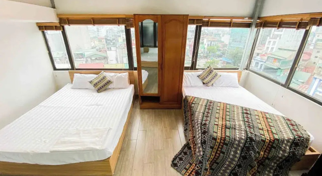 Четырёхместный семейный номер Standard Eco Nest Boutique Hotel