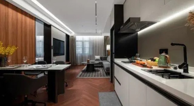Люкс Executive IntercityHotel Serviced Apartment Shanghai Xujiahui Central