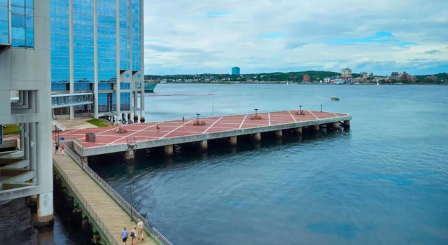 Номер Standard с видом на гавань Halifax Marriott Harbourfront Hotel