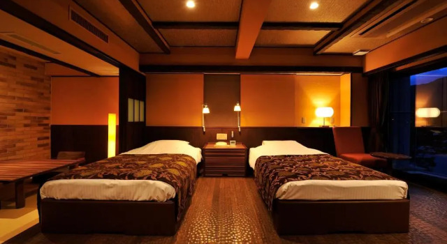 Номер Deluxe Standard с видом на озеро Кавагути Fuji Lake Hotel