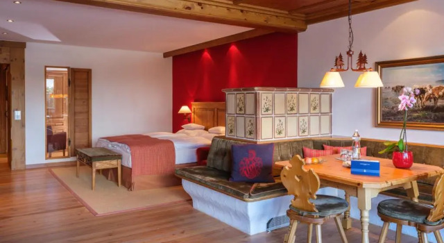 Номер Deluxe Interalpen-Hotel Tyrol