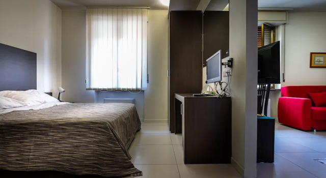 Четырёхместный номер Comfort с видом на город Pasta residence italia