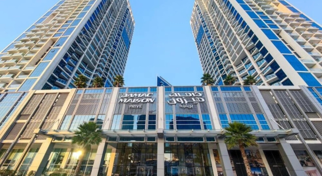 Luxurious Studio in Damac Maison Prive, Забронировать Апартаменты/квартира Апартаменты Эмирата Дубая, рядом с Деловой район Эмаар-Сквер, Апартаменты/квартира