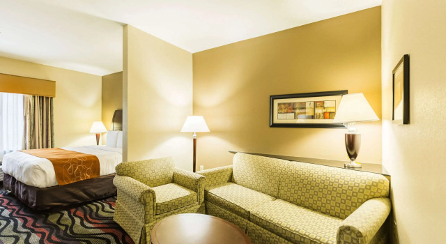 Двухместный люкс Comfort Suites Beaumont I-10
