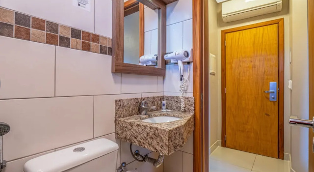 Двухместный номер Deluxe Hotel Fioreze Quero Quero
