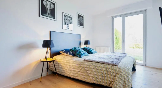 Jean Bart - appartement 2 chambres 90 m2 avec jardin, Rezerwuj Apartament Saint-Brieuc 
