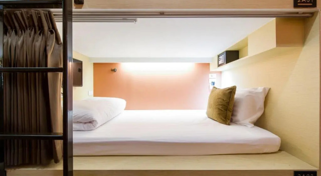 Кровать в общем номере (женский номер) Matchbox Bangkok Hostel