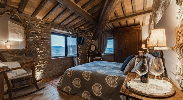 Двухместный номер Deluxe Agriturismo Poggio Il Castellare