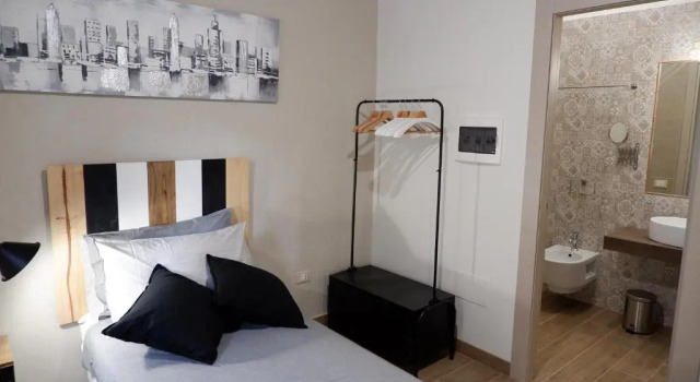 Одноместный номер Standard с балконом B&B Il Giardino In Città - Parcheggio Privato Gratuito