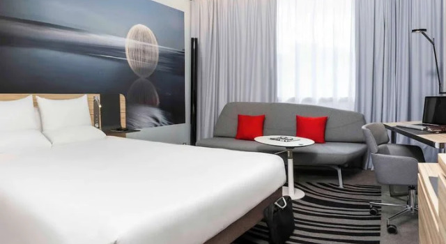 Номер Standard с видом на озеро Novotel Limoges Le Lac