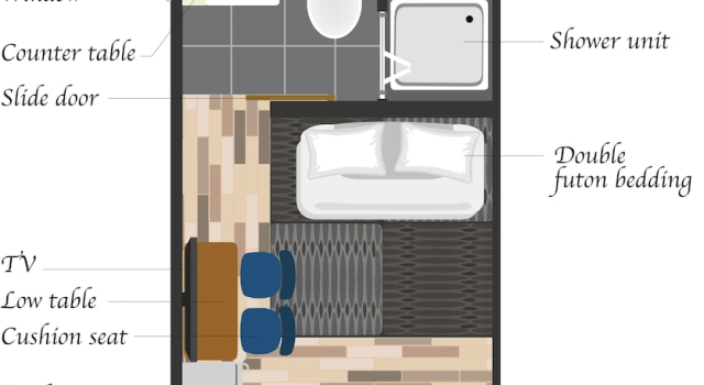 Номер Standard My Home Inn Sennan, Onosato