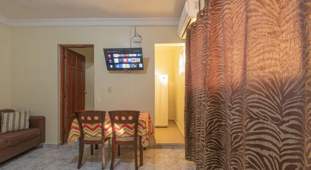 Beautiful Spacious Room Terrace Close to Sirena San Isidro Las Americas Airport