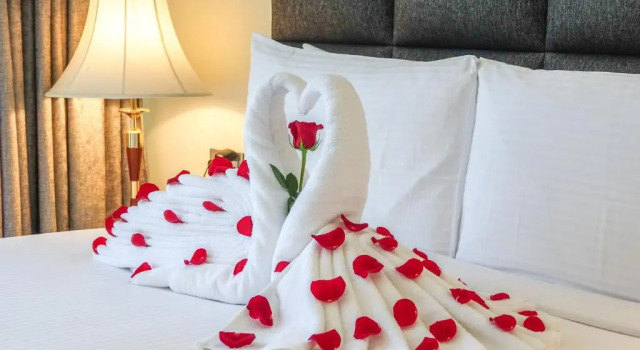 Двухместный номер Deluxe с видом на внутренний двор Al Kout Beach Hotel