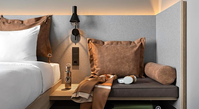 Двухместный номер Standard с видом на внутреннюю территорию Moxy Vienna City East