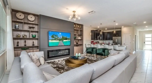 Ultimate 9 Bedroom Champions Gate Resort Property 9 Villa by Redawning, Забронировать Курортный отель Отели Парка развлечений Walt Disney World 3 звезды, 3*