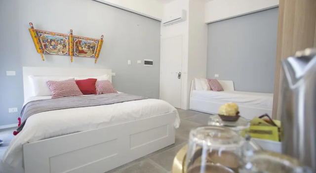 Трёхместный номер Deluxe с видом на город Real Fonderia b&b
