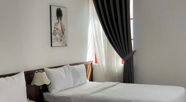 Четырёхместный семейный номер Standard с видом на внутренний двор Kien Hotel