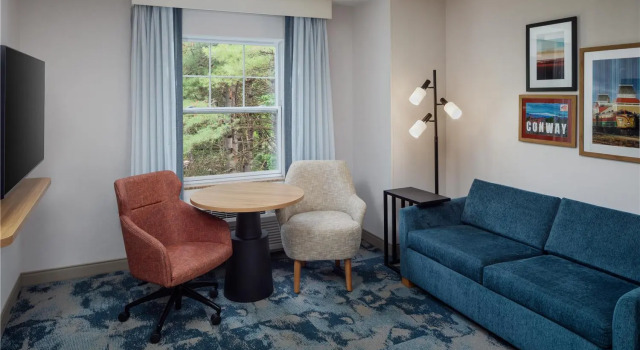 Люкс c 1 комнатой Hampton Inn & Suites North Conway