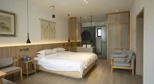Люкс с видом на горы Beijing Huairou Fangtang Homestay