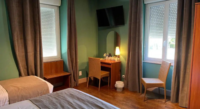 Номер Deluxe Logis Hôtel-Restaurant Les Voyageurs